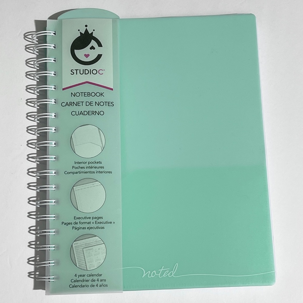 Carolina Pad College Ruled Notebook mint green 7x9
